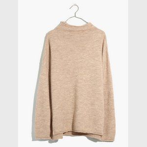 Madewell Womens Mockneck Tunic Sweater Size xs